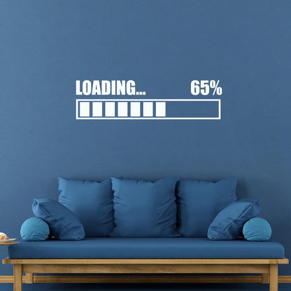 Engraving Stickers Loading Game Gaming Nursery Kids Car Body Decoration