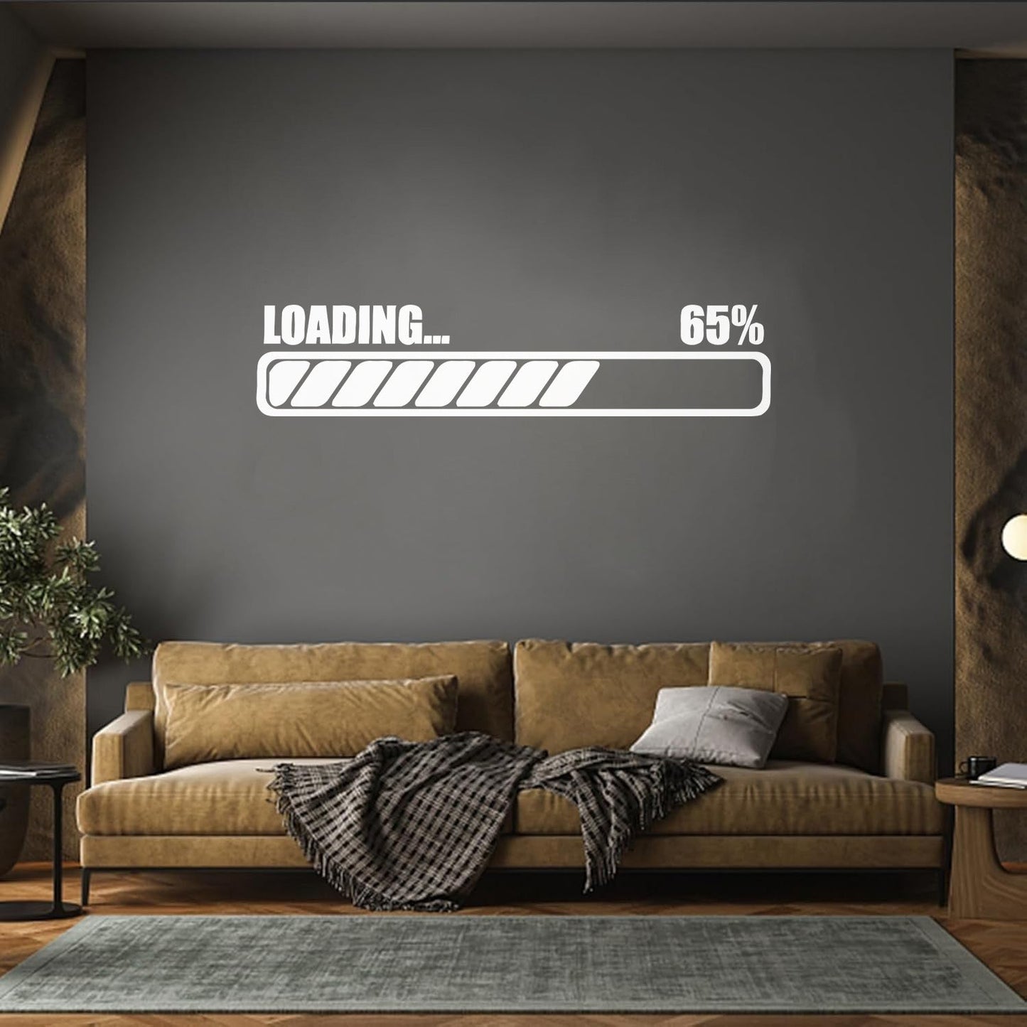 Lettering Stickers Nursery Kids Gaming Game Loading Store Decoration