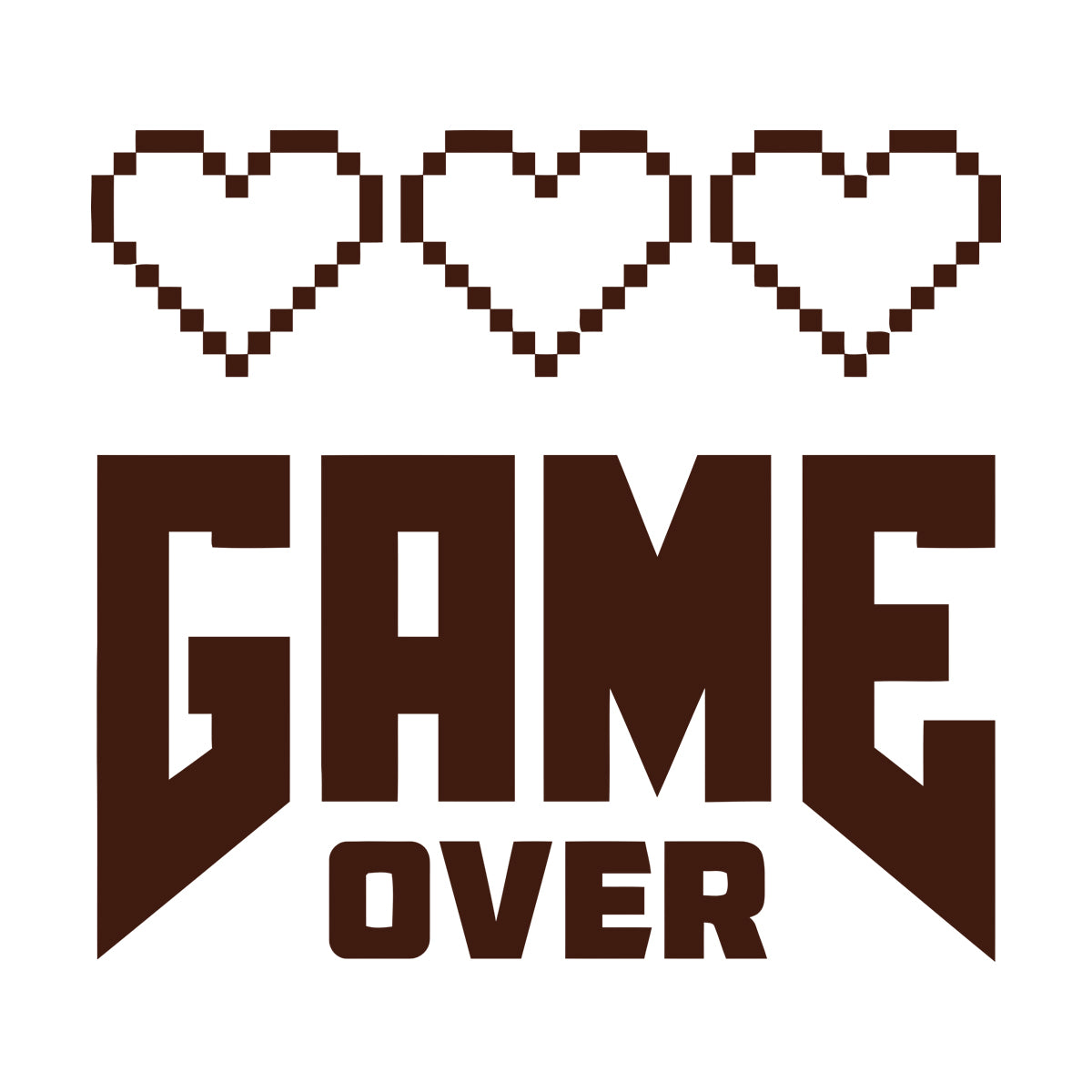 Wall Decals Paster Paper Picture With Inscription Game Over Game Zone Tattoo Culture
