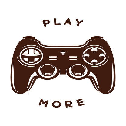 Vinyl Wall Stickers Play More Games Play Removable Without Leaving Glue