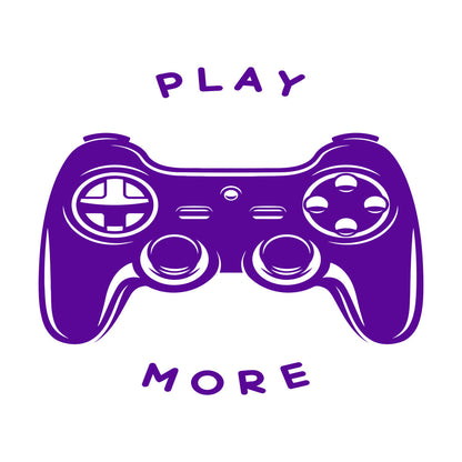 Vinyl Wall Stickers Play More Games Play Removable Without Leaving Glue