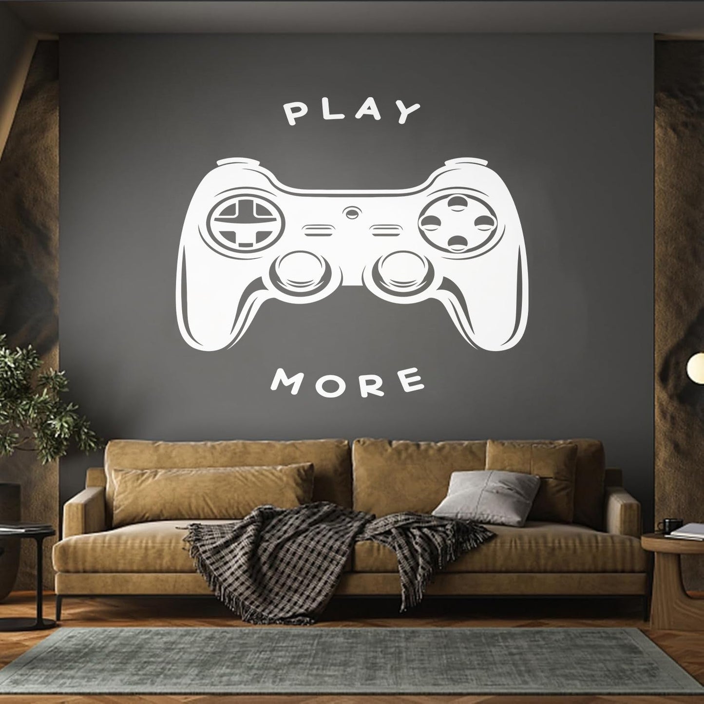 Vinyl Wall Stickers Play More Games Play Removable Without Leaving Glue