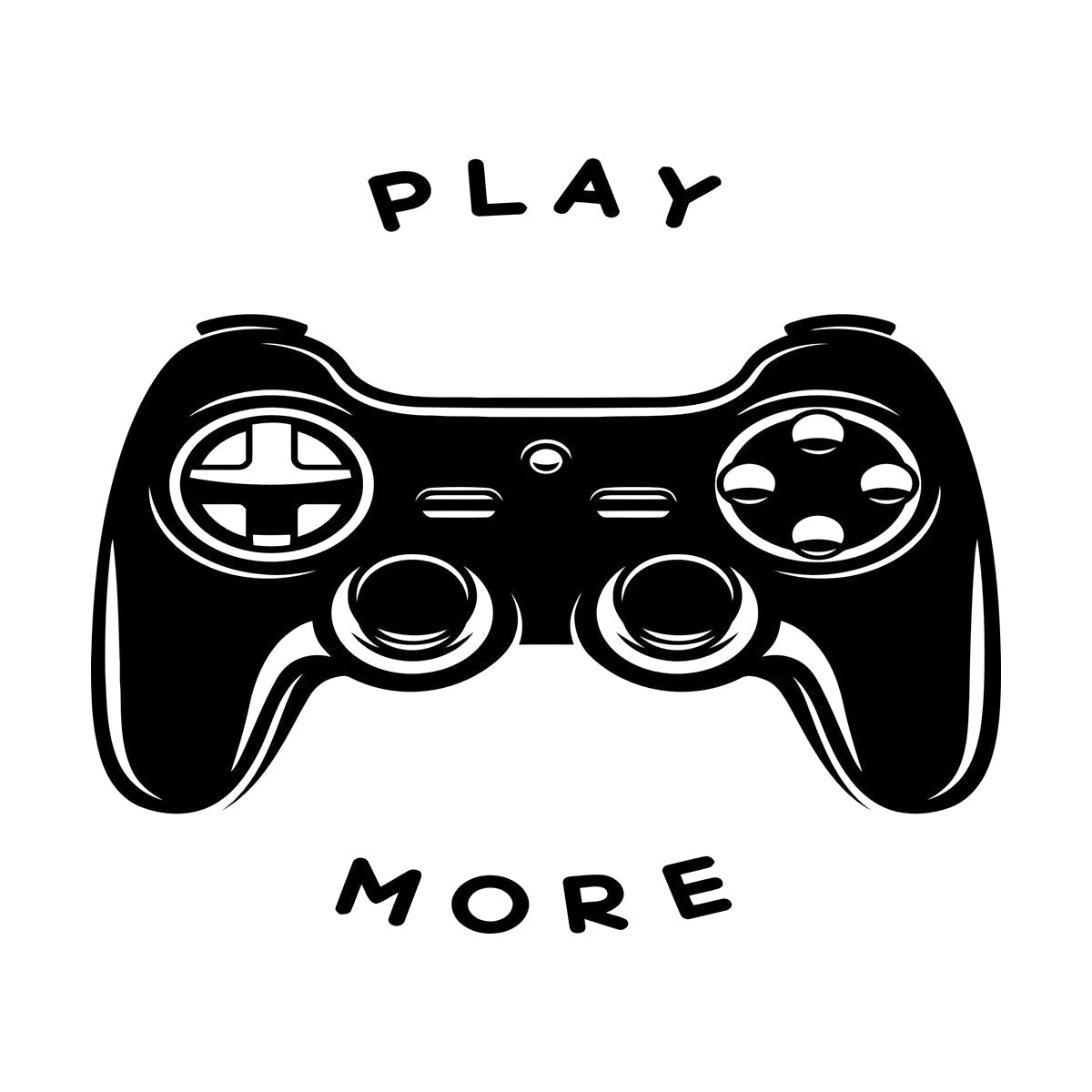 Vinyl Wall Stickers Play More Games Play Removable Without Leaving Glue