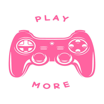 Vinyl Wall Stickers Play More Games Play Removable Without Leaving Glue