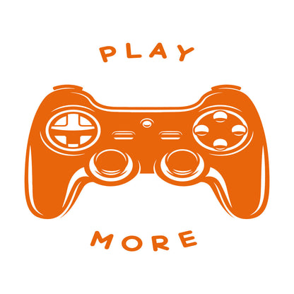 Vinyl Wall Stickers Play More Games Play Removable Without Leaving Glue