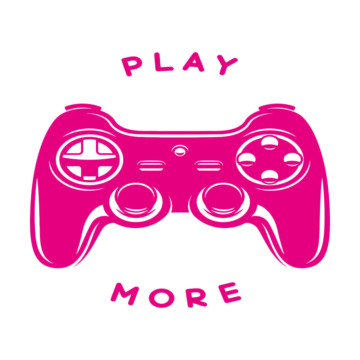 Vinyl Wall Stickers Play More Games Play Removable Without Leaving Glue