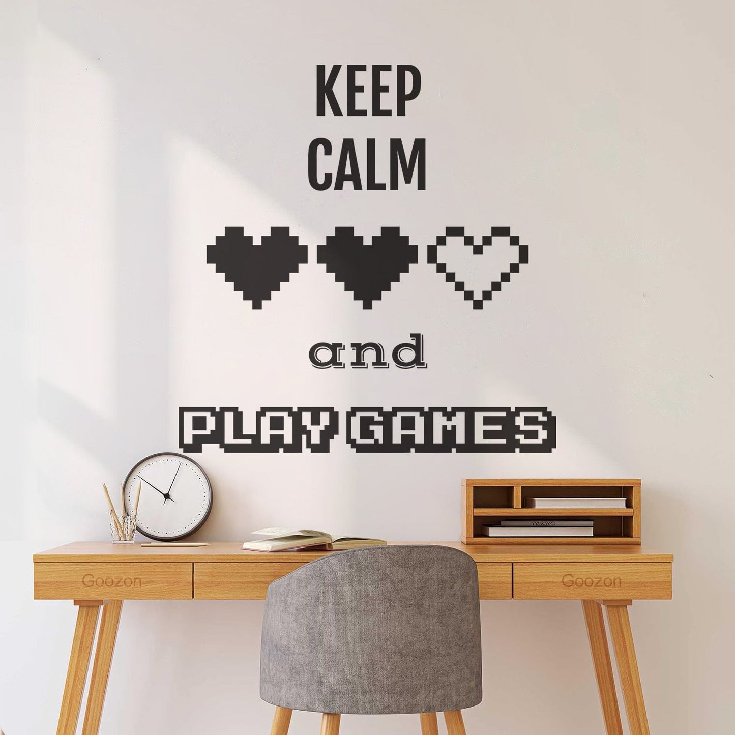 Wall Decals Video Game Play Boys Game Kids Self Adhesive