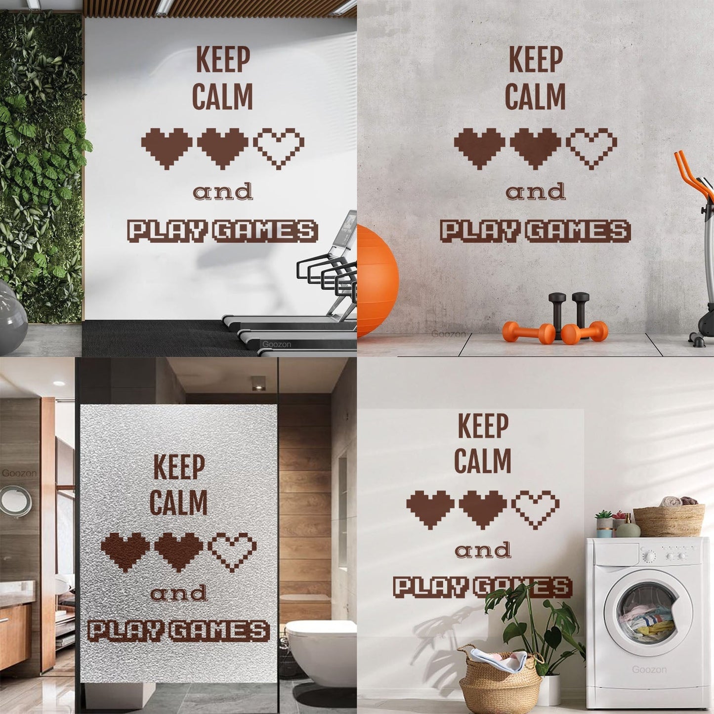 Wall Decals Video Game Play Boys Game Kids Self Adhesive