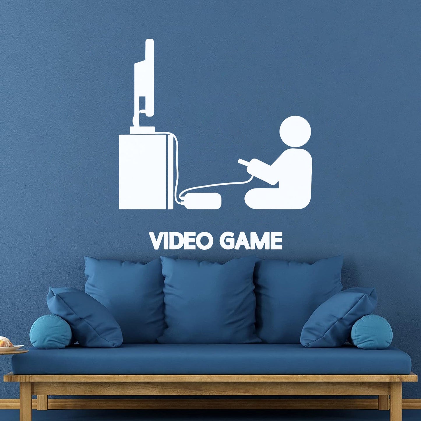 Vinyl Wall Decals Video Games Player Joystick Playroom Large Do Not Damage The Wall Surface