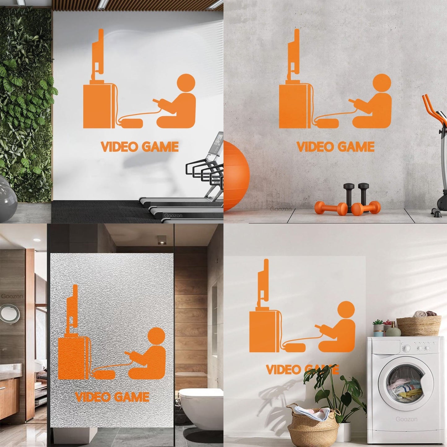 Vinyl Wall Decals Video Games Player Joystick Playroom Large Do Not Damage The Wall Surface