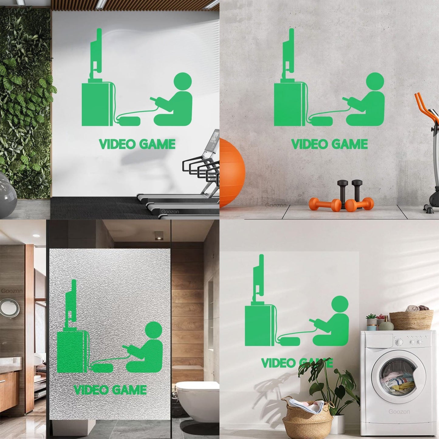 Vinyl Wall Decals Video Games Player Joystick Playroom Large Do Not Damage The Wall Surface