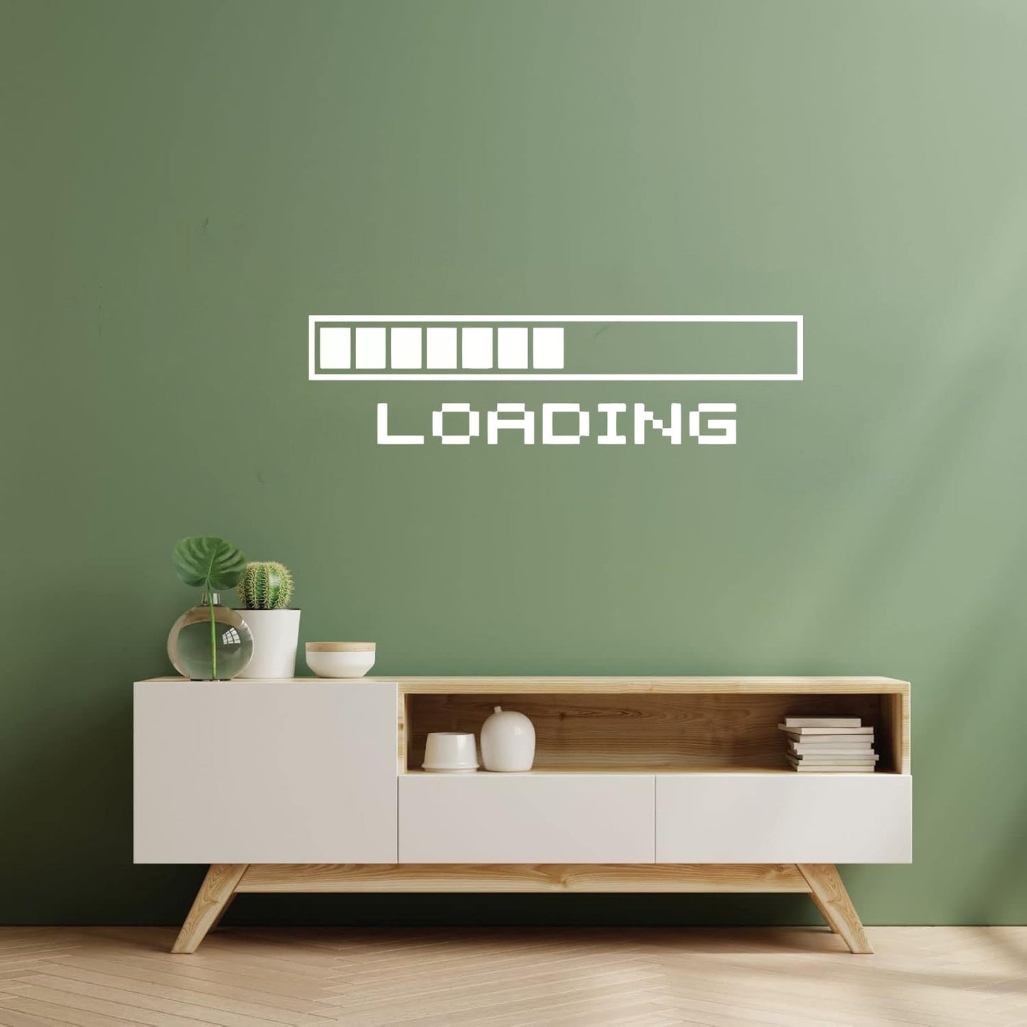 Wall Stickers Paster Paper Cool Game Stuff Computer Loading A Video Game Easy Installation