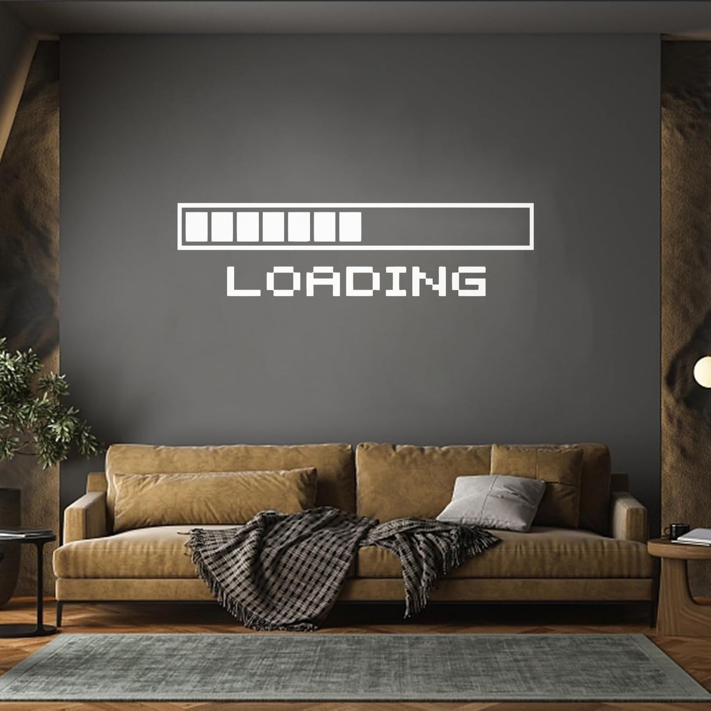 Wall Stickers Paster Paper Cool Game Stuff Computer Loading A Video Game Easy Installation