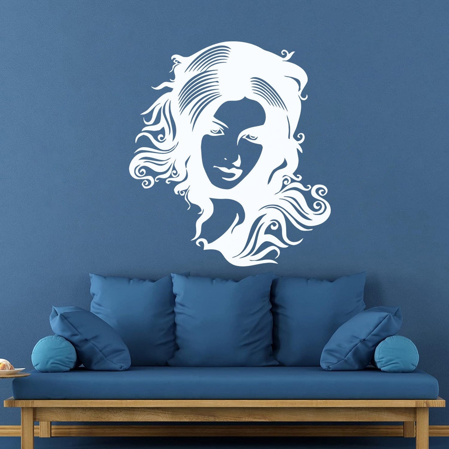 Wall Decals Beauty Salon Spa Hair Woman Girl Barbershop Store Decoration