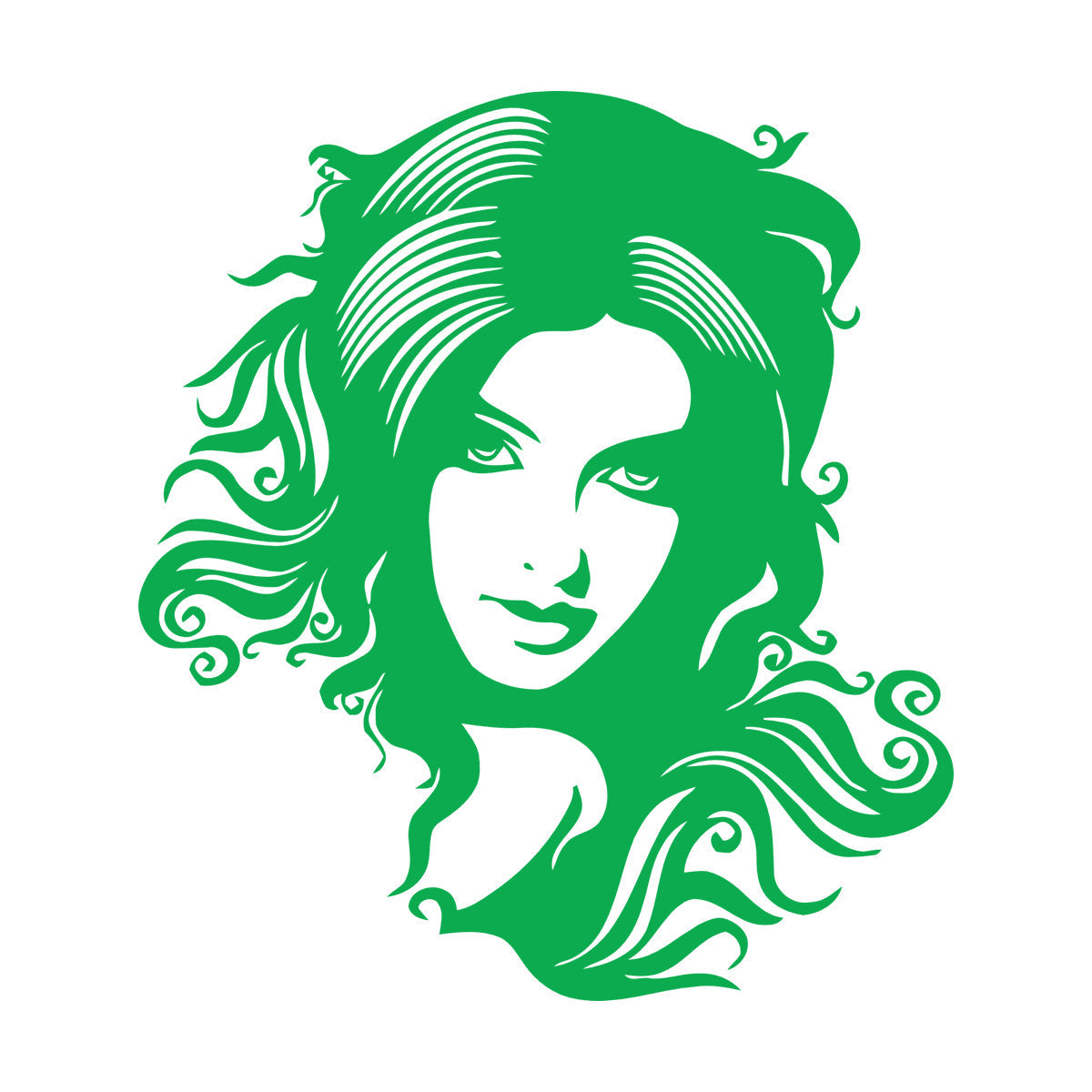 Wall Decals Beauty Salon Spa Hair Woman Girl Barbershop Store Decoration