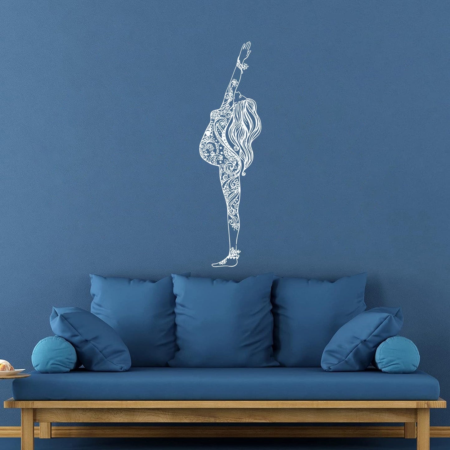 Woman Beautiful Hippie Girl Wall Stickers Paster Paper Tattoo Culture