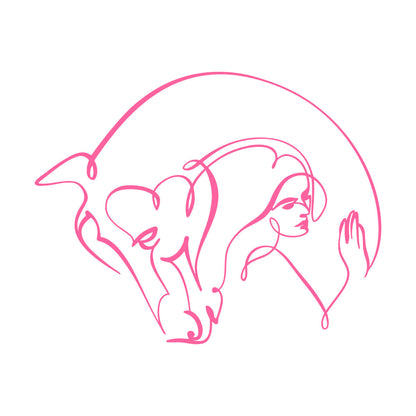 Wall Stickers Abstract Beautiful Horse Girl Woman Animal Do Not Damage The Wall Surface