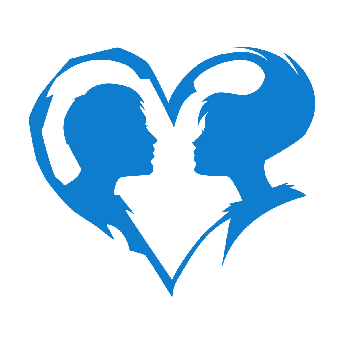 Lettering Decals Abstract Love Heart Symbol Guy And Girl Man Woman Art Mural Painting