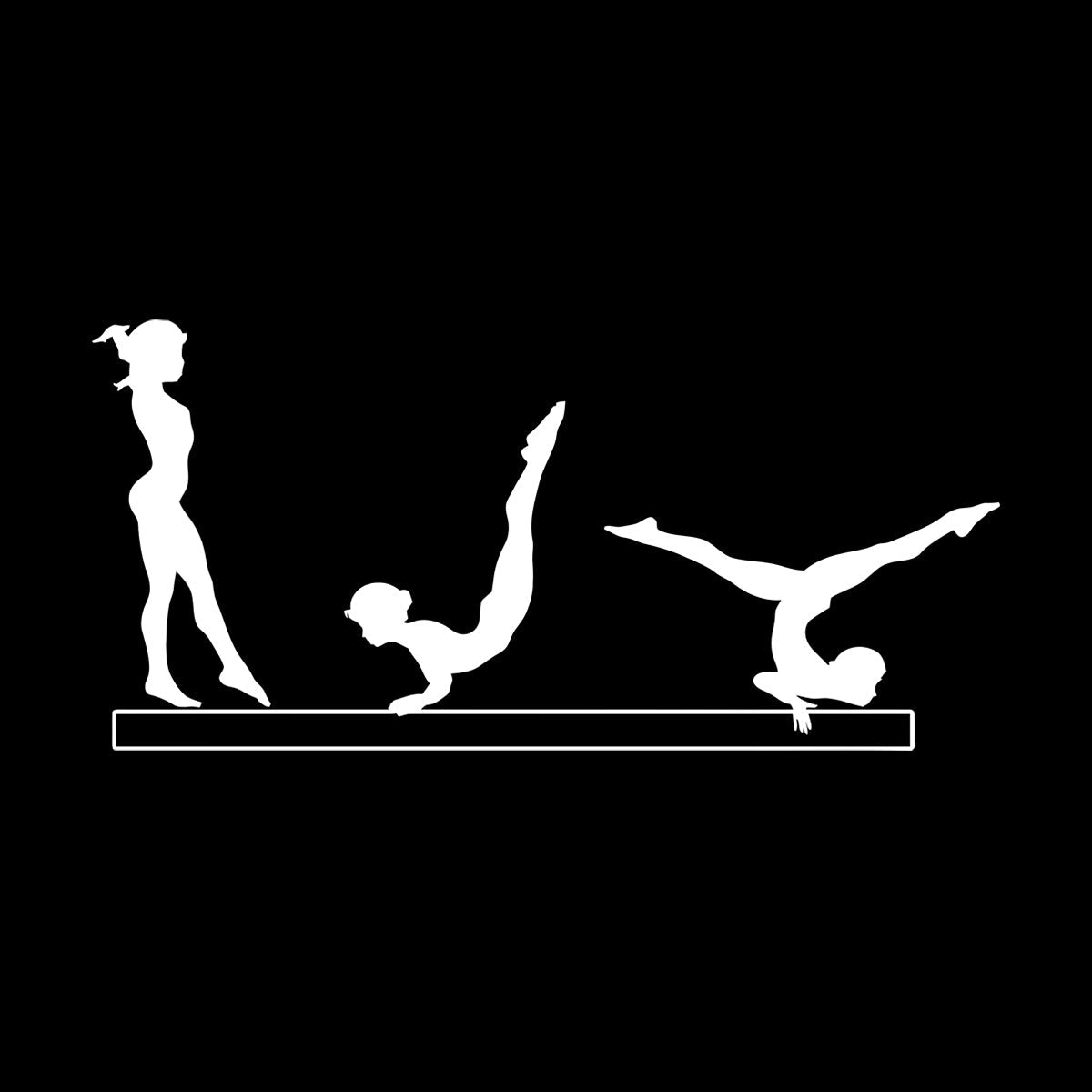Wall Stickers Paster Paper Artistic Gymnastics Sport Girl Gymnasticsnast Woman Window Decals