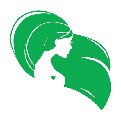 Wall Decals Pvc Beautiful Head Girl Heart Woman Long Hair Equipped With Transfer Film Kit