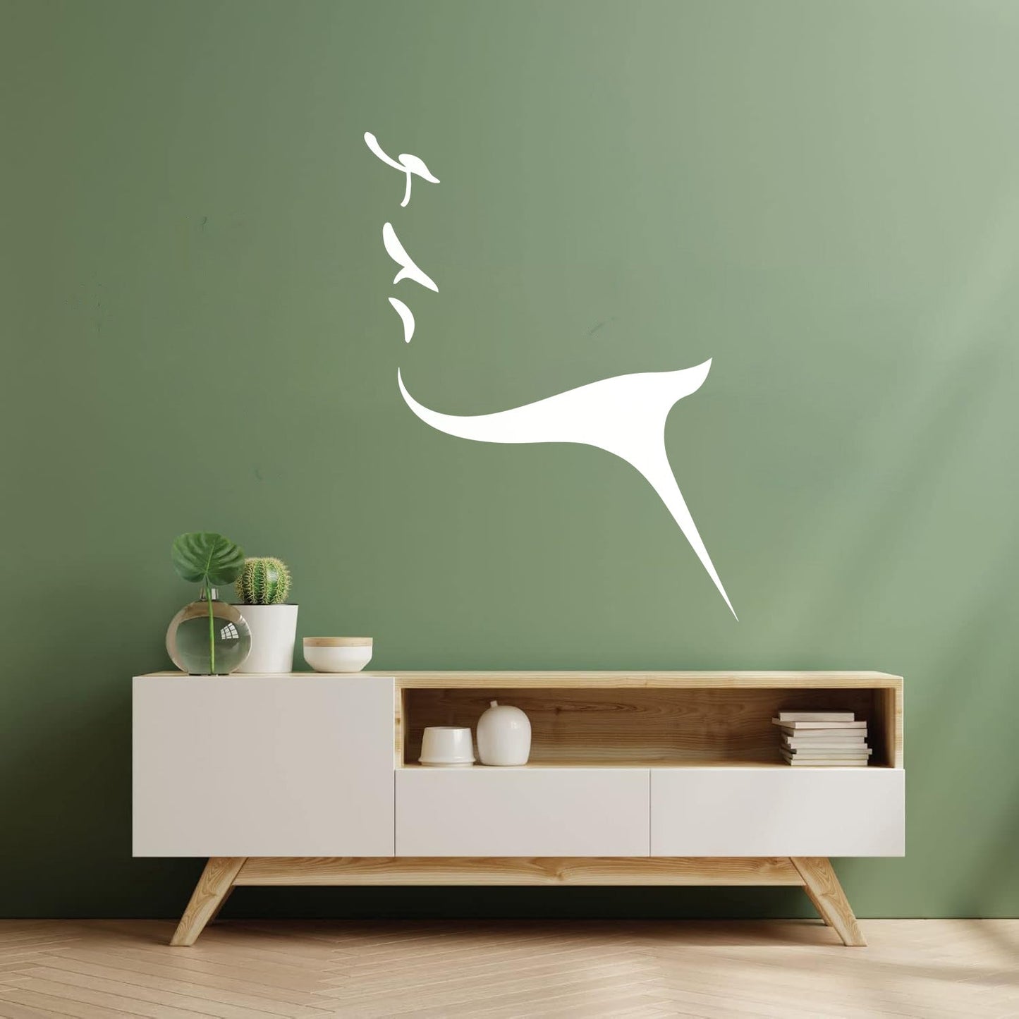 Beautiful Woman Girl Face Lips Neck Fine Carving Stickers Car Body Decoration