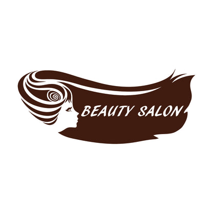 Vinyl Wall Decals Beauty Salon Hair Woman Girl Barbershop Stylist Art Mural Painting