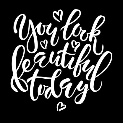 Fine Carving Stickers Beauty Salon Quote Inspire Girl Woman Can Modify And Add Information