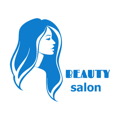 Vinyl Art Sticker Beauty Salon Spa Woman Girl Style Car Body Decoration