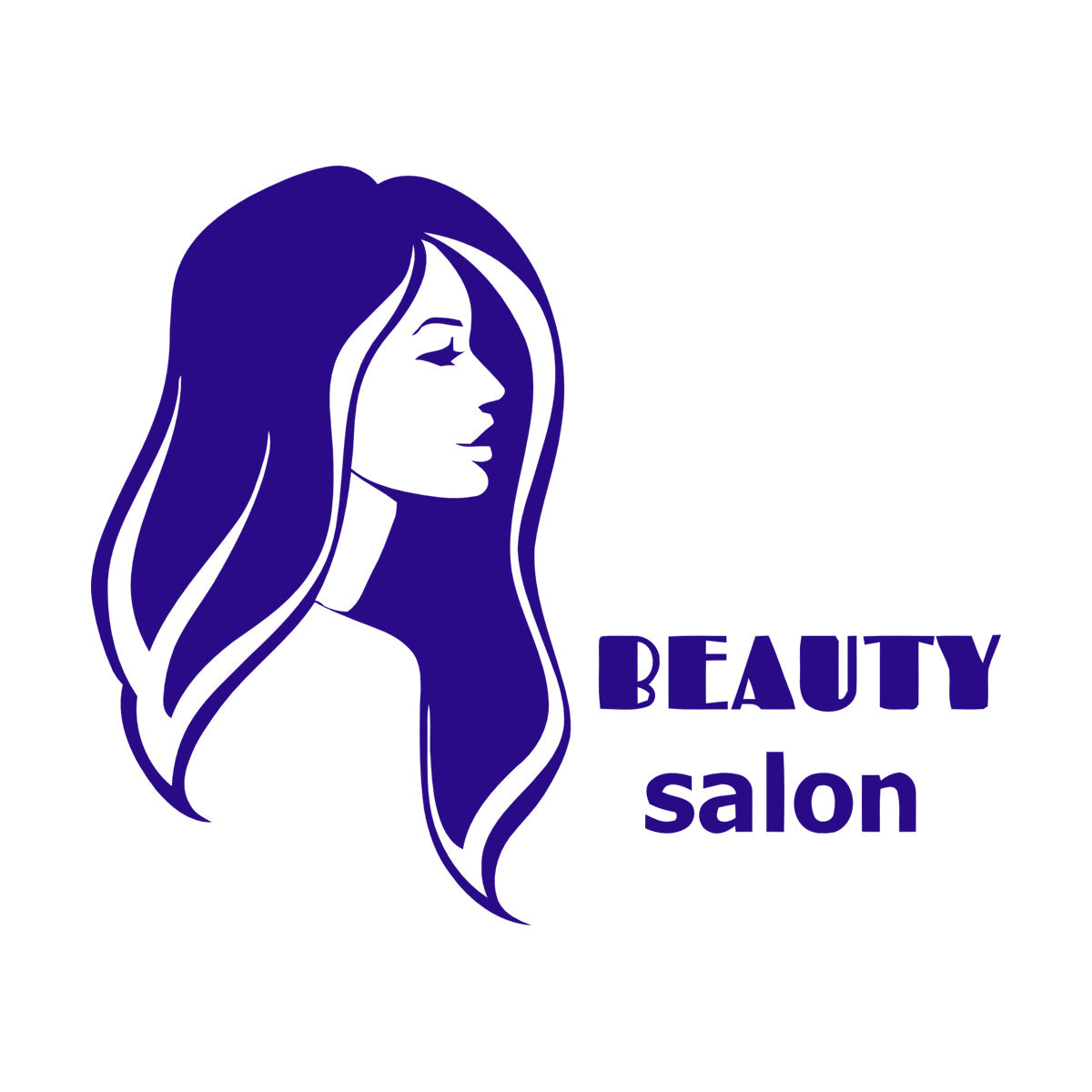 Vinyl Art Sticker Beauty Salon Spa Woman Girl Style Car Body Decoration