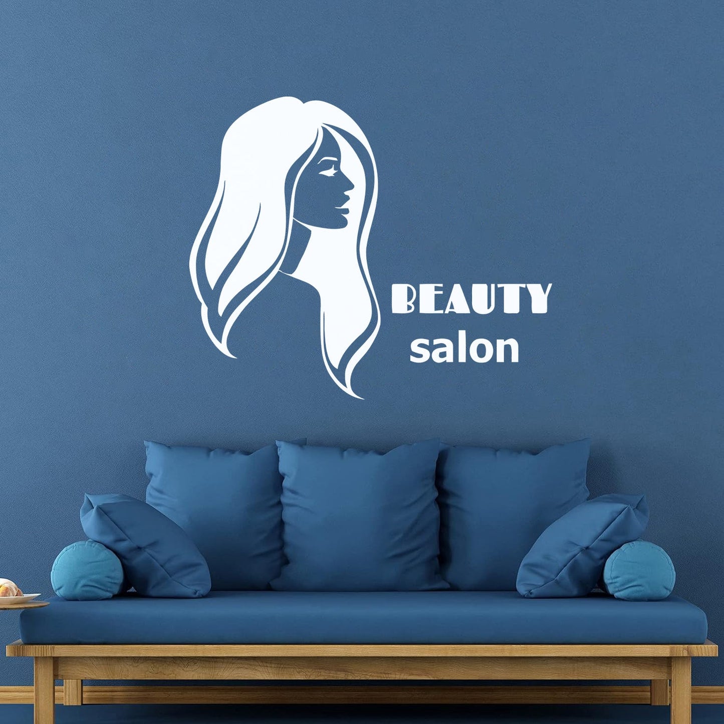 Vinyl Art Sticker Beauty Salon Spa Woman Girl Style Car Body Decoration
