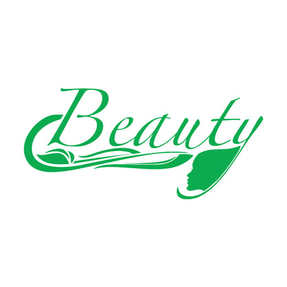 Beauty Salon Woman Stylist Spa Girl Hairdresser Lettering Stickers Tattoo Culture
