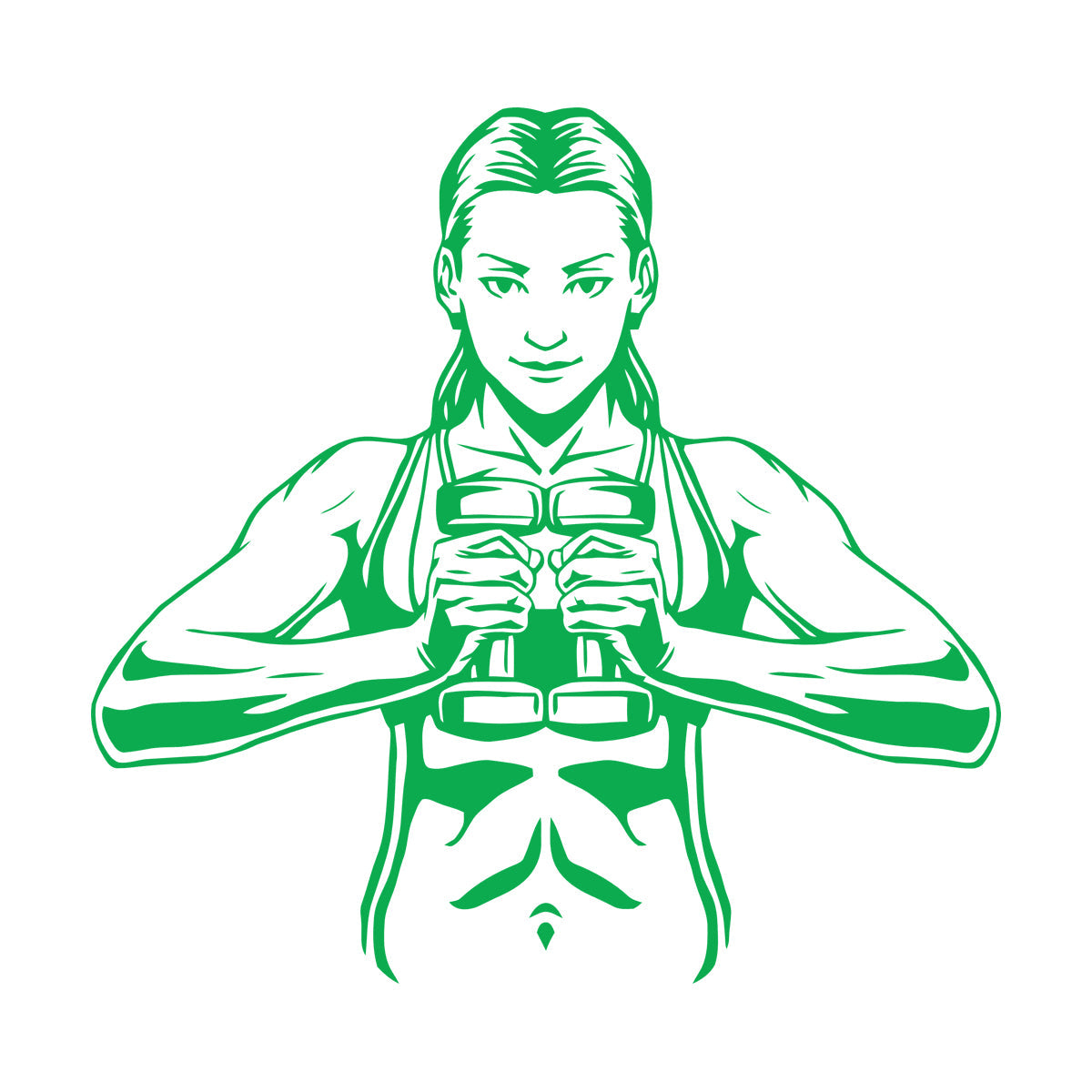 Wall Decals Paster Paper Gymnastics Woman Fitnesscenter Girl Healthy Lifestyle Sports Multiple Size Options