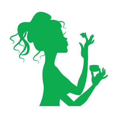 Makeup Cosmetics Spa Salon Beauty Woman Girl Fine Carving Stickers Art Decoration