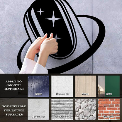 Wall Decals Nail Salon Manicure Beauty Girl Woman Multi Color Selection