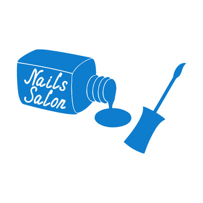 Engraving Decals Nails Salon Manicure Beauty Woman Girl Easy Installation