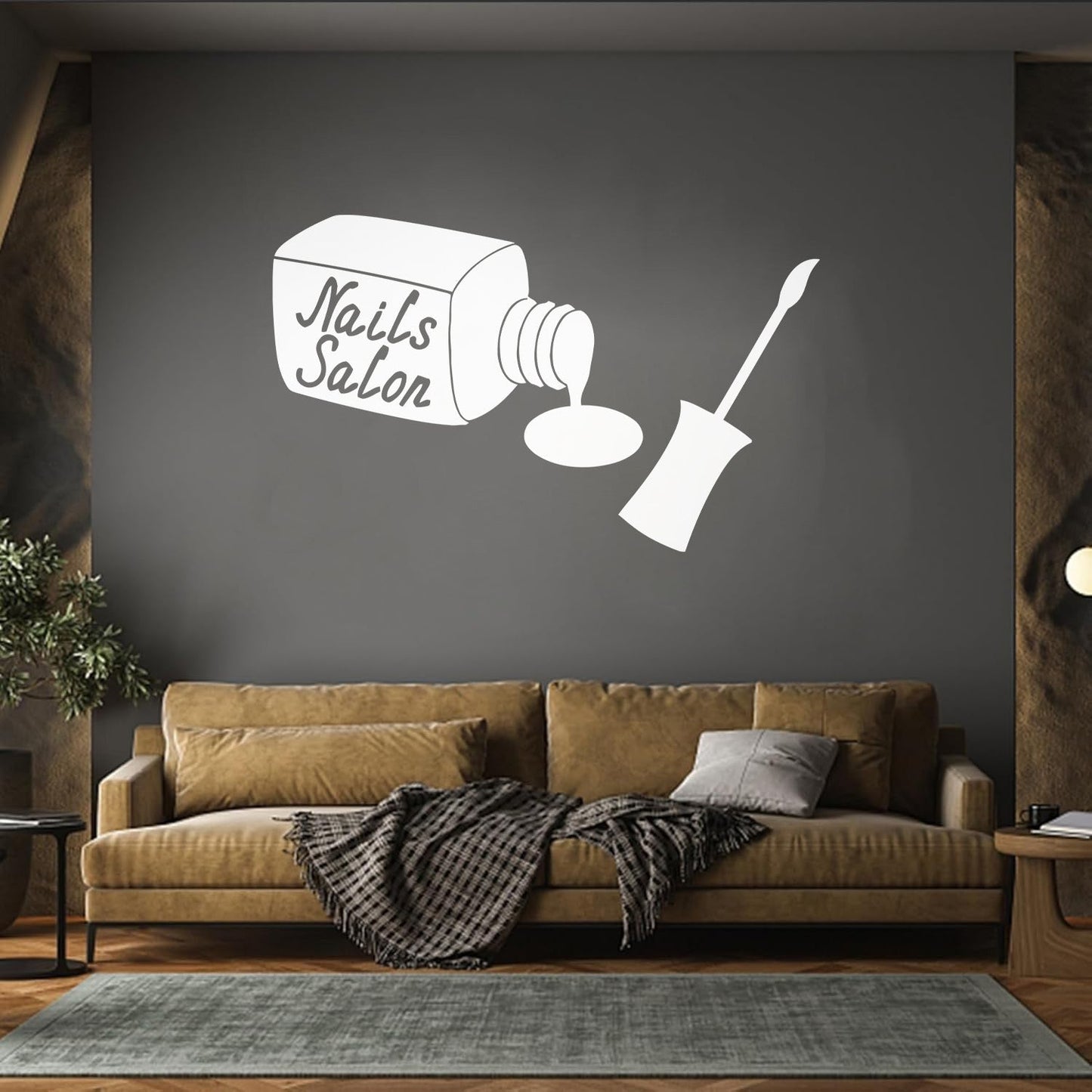 Engraving Decals Nails Salon Manicure Beauty Woman Girl Easy Installation