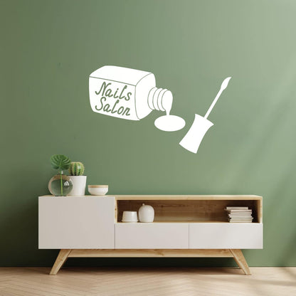 Engraving Decals Nails Salon Manicure Beauty Woman Girl Easy Installation