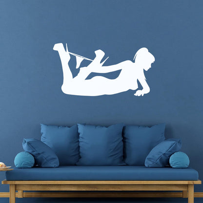 Appeal Hot Girl Woman Adult Striptease Vinyl Art Sticker Art Mural Painting