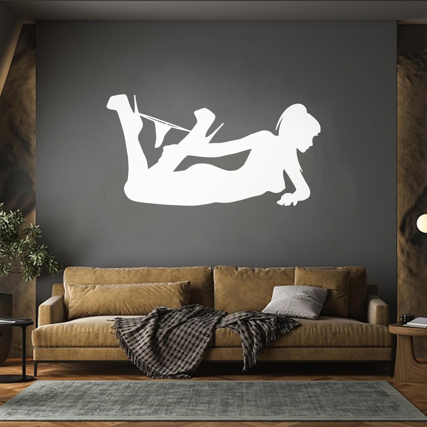 Appeal Hot Girl Woman Adult Striptease Vinyl Art Sticker Art Mural Painting