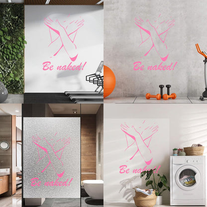 Wall Decals Pvc Woman Be Girl Beautiful Appeal Body Multi Color Selection