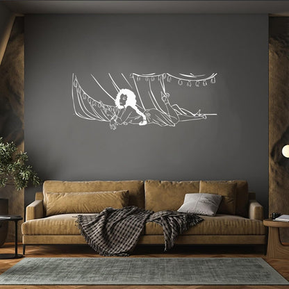 Wall Decals Paster Paper Beautiful East Woman Appeal Arab Girl South Do Not Damage The Wall Surface