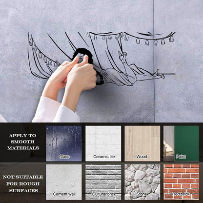 Wall Decals Paster Paper Beautiful East Woman Appeal Arab Girl South Do Not Damage The Wall Surface