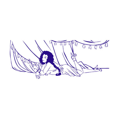 Wall Decals Paster Paper Beautiful East Woman Appeal Arab Girl South Do Not Damage The Wall Surface