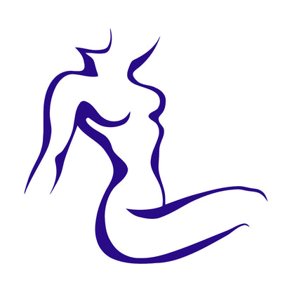 Wall Decals Pvc Silhouette Girl Appeal Woman Wall Beautification