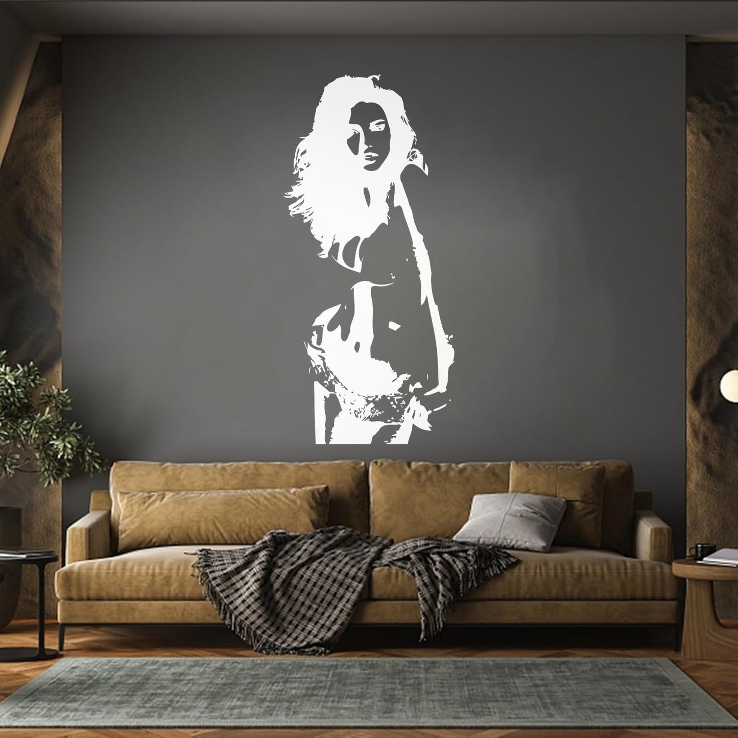 Hot Appeal Girl Beautiful Woman Beauty Cool Wall Vinyl Sticker Decor Multi Color Selection