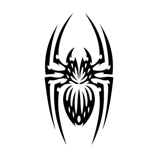 Lettering Decals Big Spider Insect Predator Gothic Style Multi Color Selection