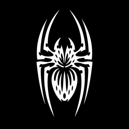 Lettering Decals Big Spider Insect Predator Gothic Style Multi Color Selection