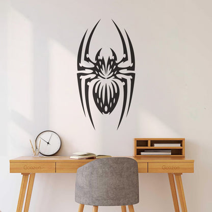 Lettering Decals Big Spider Insect Predator Gothic Style Multi Color Selection