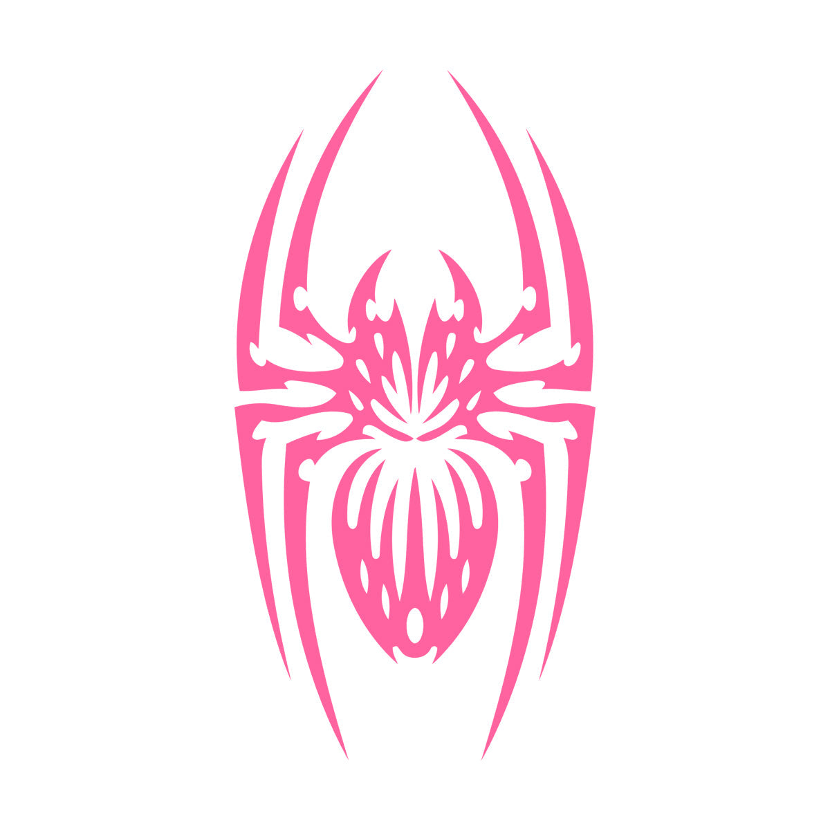 Lettering Decals Big Spider Insect Predator Gothic Style Multi Color Selection