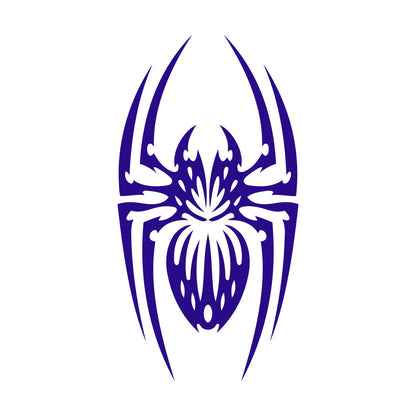 Lettering Decals Big Spider Insect Predator Gothic Style Multi Color Selection